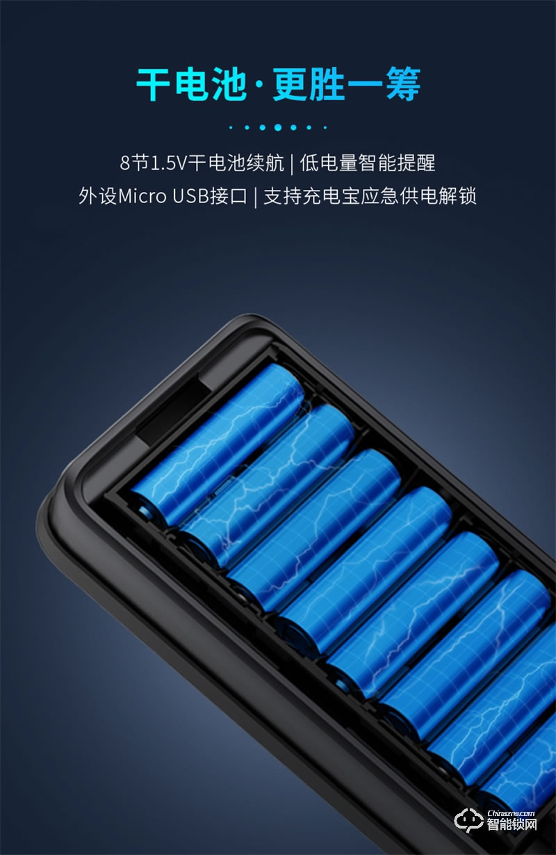 凯迪仕智能锁F200 密码指纹锁家用防盗门锁